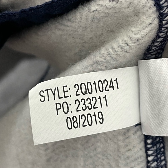 NWT Vineyard Vines Varsity Sweatshirt Dress Women's SMALL Long Sleeve Blue‎ - Picture 8 of 8